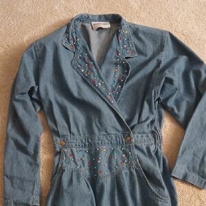 Vintage Denim Jumpsuit